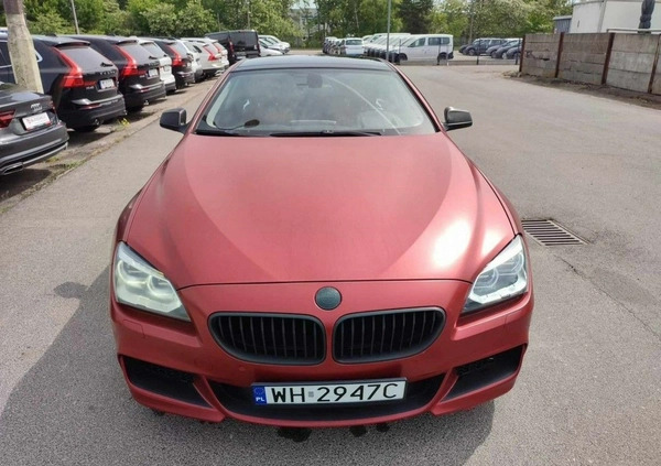 BMW Seria 6 cena 129900 przebieg: 74000, rok produkcji 2012 z Świnoujście małe 529